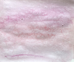 Delicate light pink watercolor background with soft gradients and a subtle crystal-like texture. Perfect for elegant print design, packaging, and gentle-themed compositions.