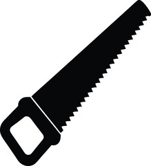 Hand Saw Silhouette