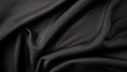 Fototapeta premium black fine cotton jersey fabric texture as background