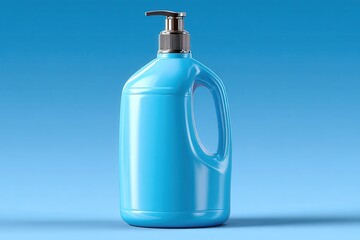Liquid detergent bottle banner
