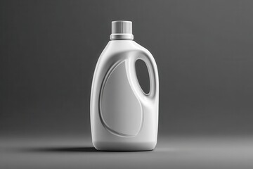 Liquid detergent bottle banner