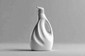 Liquid detergent bottle banner