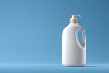 Liquid detergent bottle banner