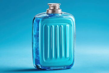 Liquid detergent bottle banner