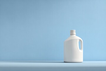 Liquid detergent bottle banner