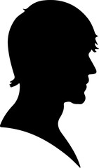 Man Silhouette Vector Art Collection, Male Silhouette Vector Design, Man Standing Silhouette Art, Walking Man Vector Silhouette, Man Profile Silhouette Illustration, Running Man Silhouette Vector, Abs