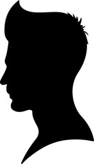Man Silhouette Vector Art Collection, Male Silhouette Vector Design, Man Standing Silhouette Art, Walking Man Vector Silhouette, Man Profile Silhouette Illustration, Running Man Silhouette Vector, Abs