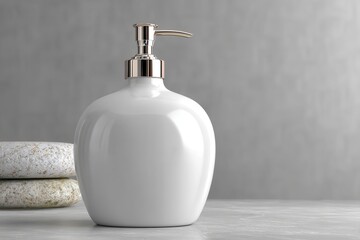 Lotion bottle mockup banner