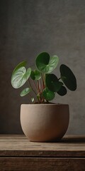 Pilea Peperomioides in a Pot A Simple, Elegant Houseplant