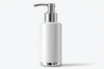 Obraz premium Lotion bottle mockup banner