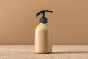 Lotion bottle mockup banner