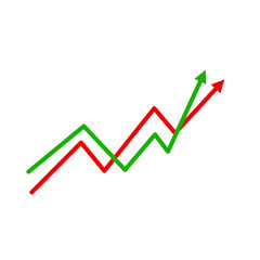 Market volatility symbol 