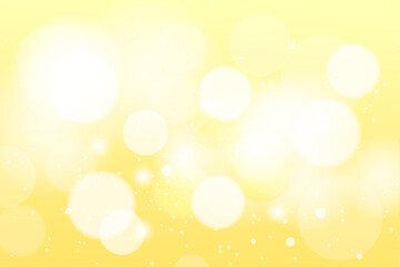 オレンジと黄色のキラキラ背景　ベクター