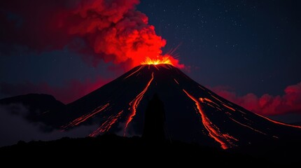 volcano eruption volcano