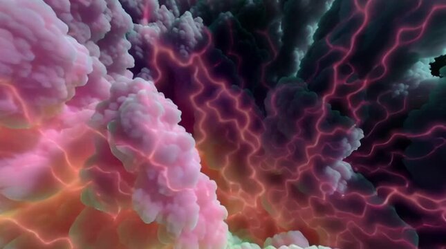 Abstract background in motion and rays. 