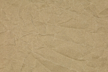 Naklejka premium Recycle brown paper crumpled texture,Old paper surface for background.