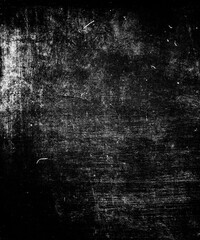 Dark scratched grunge background, obsolete scary horror texture, space for your design