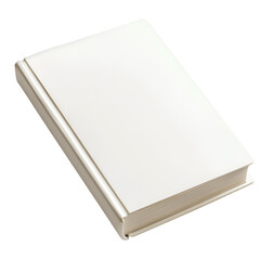 Fototapeta premium Blank White Book Mockup Design Template