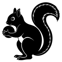squirrel with nut
