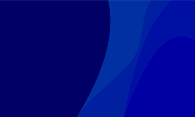 Fototapeta premium Modern Minimalist Blue Wave Abstract Background for Presentations and Digital Design Projects