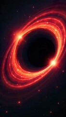 Black hole space background