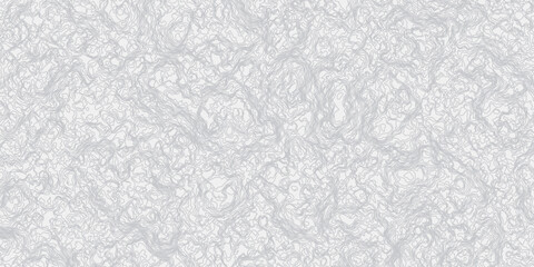 Topographic map contours curve line Hand-drawn vector pattern Wave textures white and gray white background.
