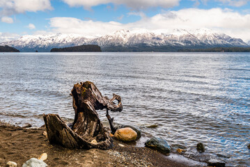 Correntoso is a lake located within Nahuel Huapi National Park, Villa La Angostura, Neuquen, Patagonia, Argentina © Sebastian