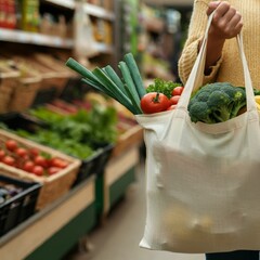 Fresh vegetables and vibrant colors captured inside a bustling market during a sunny afternoon Generative AI