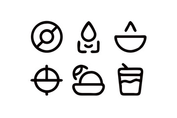 High-Quality Wellness and Shopping Vector Icon Set for Lifestyle Design