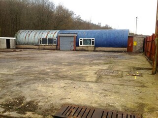 Abandoned UK Factory with Rusted Exterior