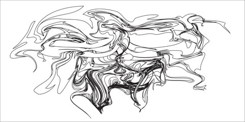 Horse head tattoo vector illustration with tribal black silhouette design