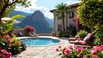 create a three dimensional cgi image of a stunning subject rendered in stereoscopic form for an immersive viewing experience