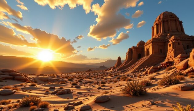 create a stunning 3d rendering of a puter generated image in stereoscopic format