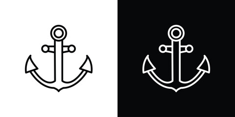 Anchor icon. Graphic Design vector icon. Ui Ux Icons