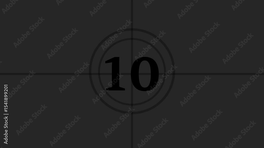 Poster fifteen second countdown animation from 15 seconds to 0 seconds on a transparent background, 15 seco