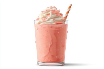 Strawberry frappe banner