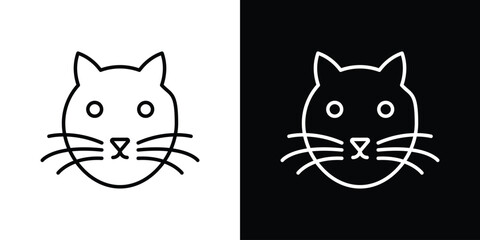 Cat icon. Graphic Design vector icon. Ui Ux Icons