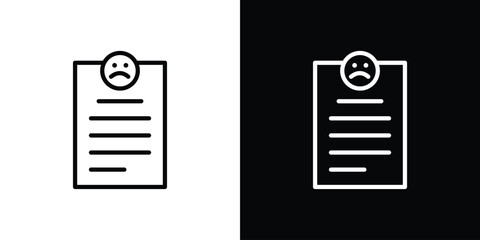 Complaint icon. Graphic Design vector icon. Ui Ux Icons