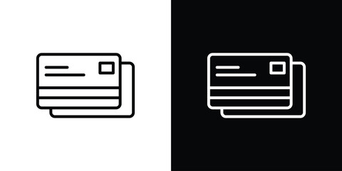 Credit card icon. Graphic Design vector icon. Ui Ux Icons