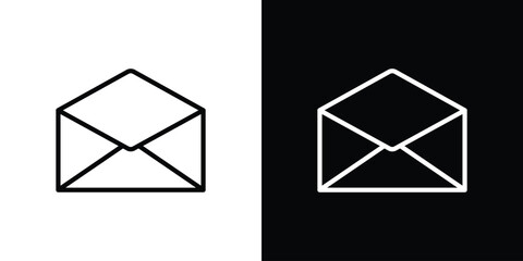 Envelope icon. Graphic Design vector icon. Ui Ux Icons