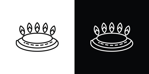 Fire burner icon. Graphic Design vector icon. Ui Ux Icons