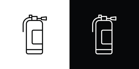 Fire extinguisher icon. Graphic Design vector icon. Ui Ux Icons