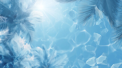Tropical Summer Background Wallpaper