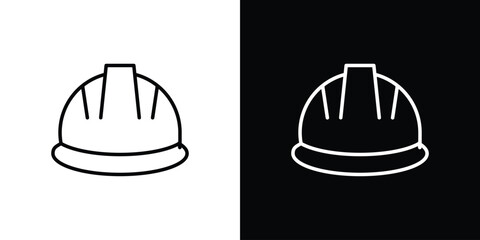 Hard hat icon. Graphic Design vector icon. Ui Ux Icons