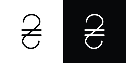 Hryvnia icon. Graphic Design vector icon. Ui Ux Icons