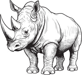 Fototapeta premium Rhinoceros