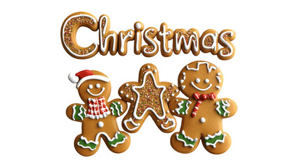 Gingerbread Christmas Cookies Festive Treats