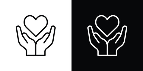 Life insurance icon. Graphic Design vector icon. Ui Ux Icons