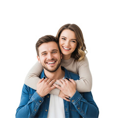 portrait of a happy couple