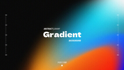 Abstract gradient grainy blurred texture background